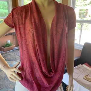 pink see through tee